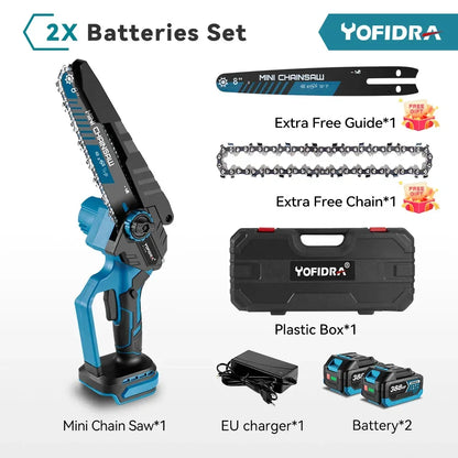 新型LuxDekoya™バッテリー電動チェンソー