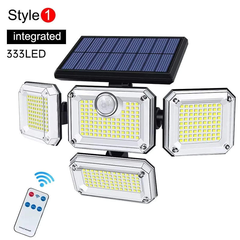 太陽は3つの頭部800W - EcoLightが付いているスポットライトを導いた