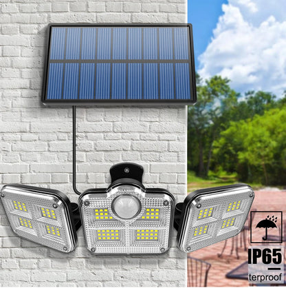太陽は3つの頭部800W - EcoLightが付いているスポットライトを導いた
