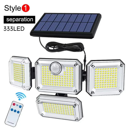 太陽は3つの頭部800W - EcoLightが付いているスポットライトを導いた