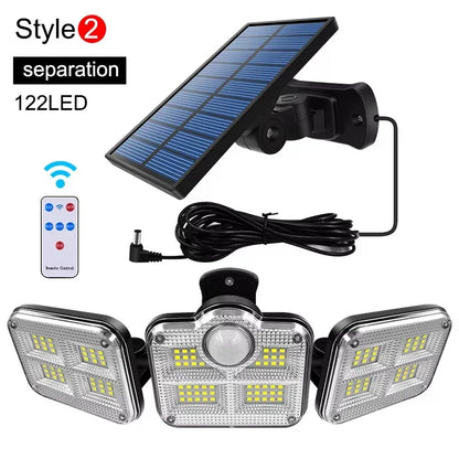 太陽は3つの頭部800W - EcoLightが付いているスポットライトを導いた