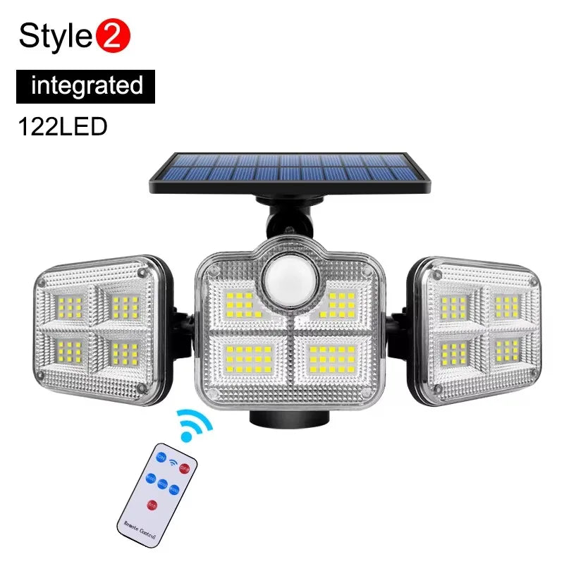 太陽は3つの頭部800W - EcoLightが付いているスポットライトを導いた